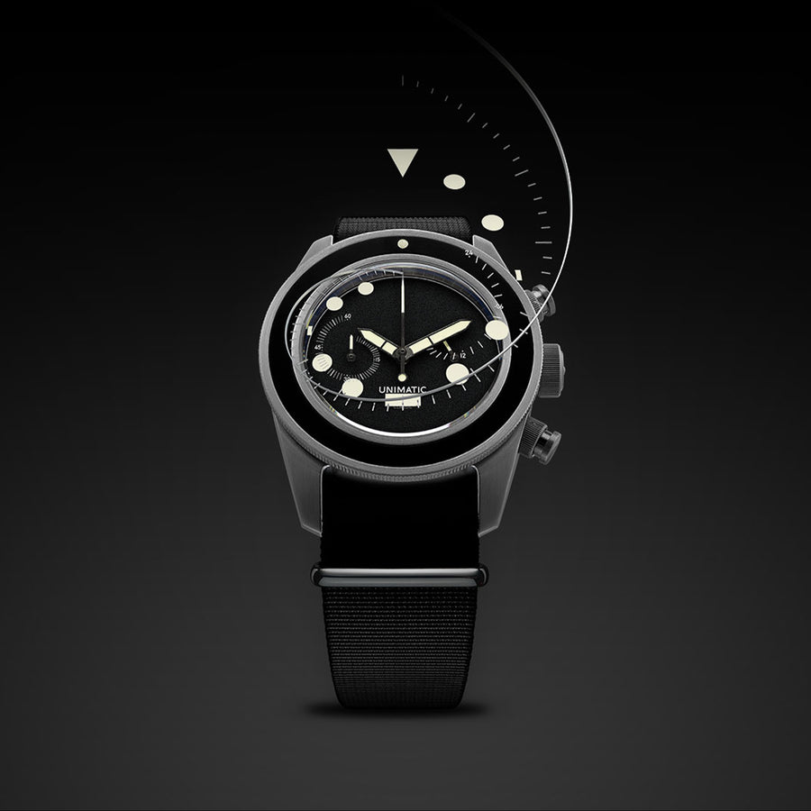High legibility classic dial