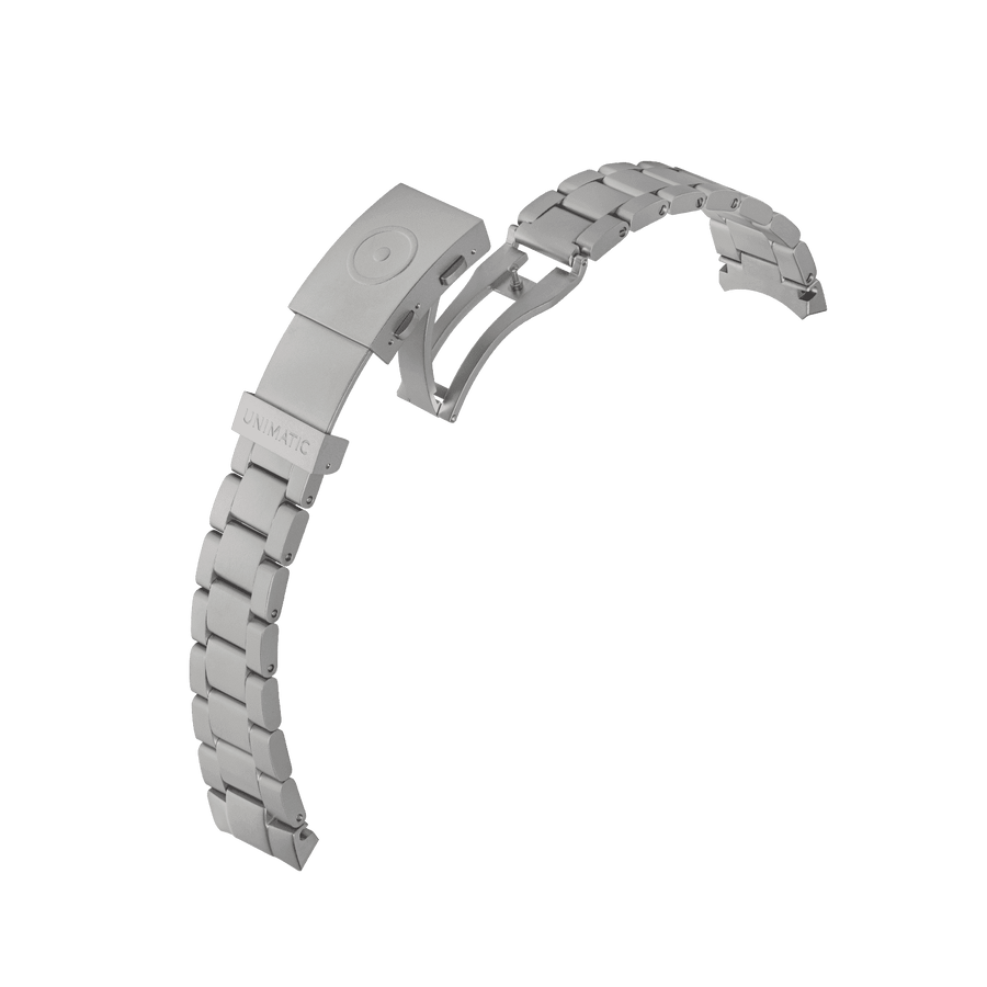 Steel Sandblasted Bracelet