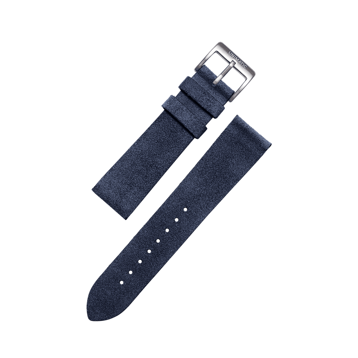 Two-Piece Suede Leather Strap