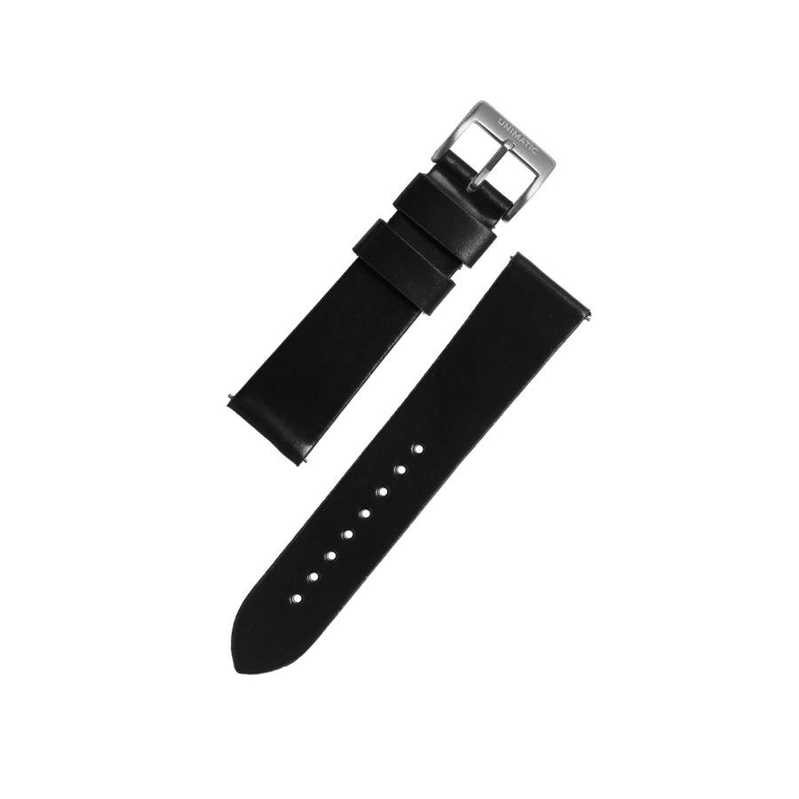 Two-Piece Cordovan Shell Leather Strap